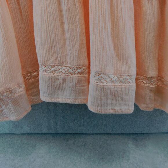 O'Neil Womens Soft Peach Solid Sleeveless Mini Dress Size M - New - Picture 10 of 11